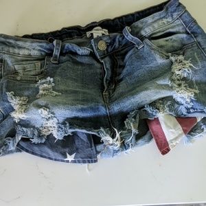 American flag shorts
